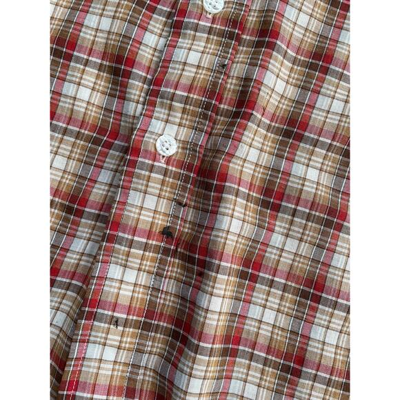VTG 70’s Wildfire Sportswear Levi’s Brown, Beige, Tan and Red Tartan Plaid - Picture 4 of 8